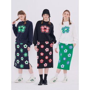 MET Flower Sweatshirt & Skirt Set