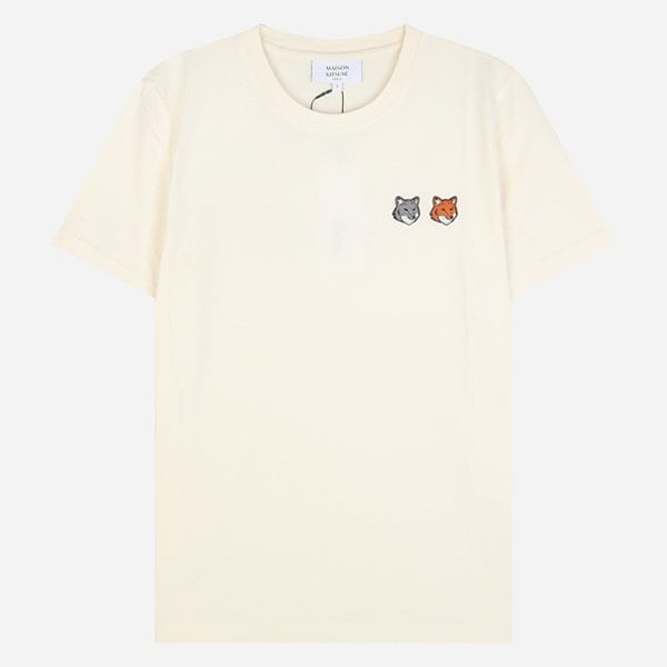 [시흥점] 6S OW011CFKJ7026 P702 더블 폭스 여성 반팔 티셔츠 라떼