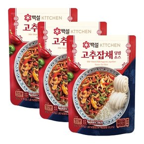 백설 고추잡채덮밥소스140G 3개