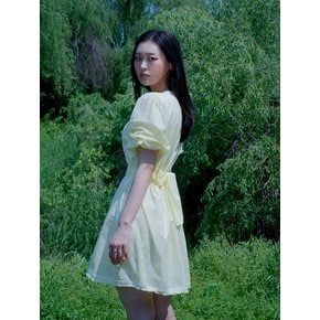 Dandelion dress (butter yellow)