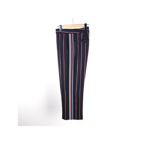 [스포트막스] SPORTMAX 핀스트라이프 크롭 슬랙스 네이비 GLEBA