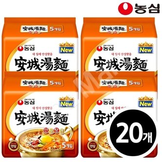 농심 안성탕면 125g x 20입