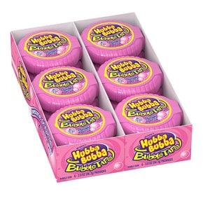 [해외직구]후바부바 어썸 오리지널 버블테이프 껌 56g 12입 Hubba Bubba Bubble Tape Gum Awesome Original 2oz