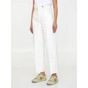 Womens Pants 729179_XDB9V_9011 WHITE