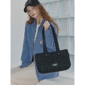 Canele Shoulder bag_ Nylon Black