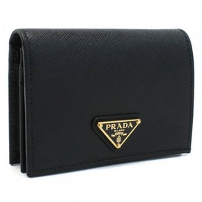 PRADA 1 MV021 QHH F0002 NERO wallet-01 mini-01 new-02 프라다 이절 지갑 동전 지갑 첨부