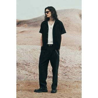 IRO [여주점] [이로] 남성 CROCHE 니트 셔츠 IQSCA24701BKX