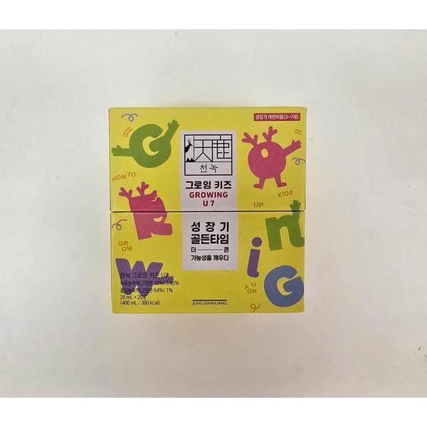 [정관장]  천녹 그로잉 U7 20ml x 20포 (쇼핑백 포함)  성장기 어린이 녹용 (3~7 (S42522868)