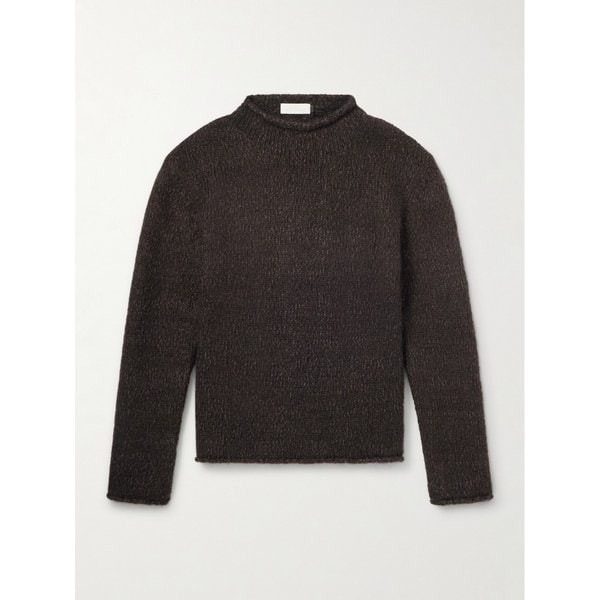 아모멘토 코튼 블렌드 모크넥 스웨터 46376663162899455