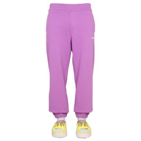 엠에스지엠 Mens Pants JOGGING PANTS WITH LOGO LILAC 3340MP500_22779972