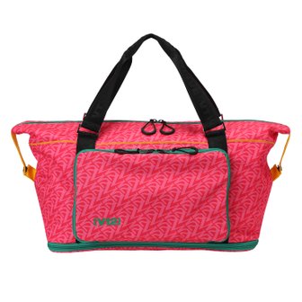 V12 TIGHTEN MULTICOLOR-REFLECTION PACKABLE BOSTON BAG_V31C5BB658_PK