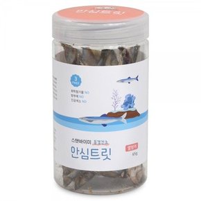 스탠바이미 동결건조 안심트릿 열빙어 65g.스탠바이미