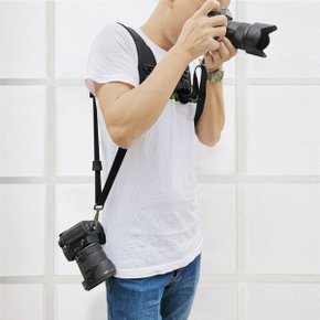 PULUZ DSLR 미러리스 카메라줄 더블 퀵스트랩 투바디 어깨스트랩 어깨끈 숄더