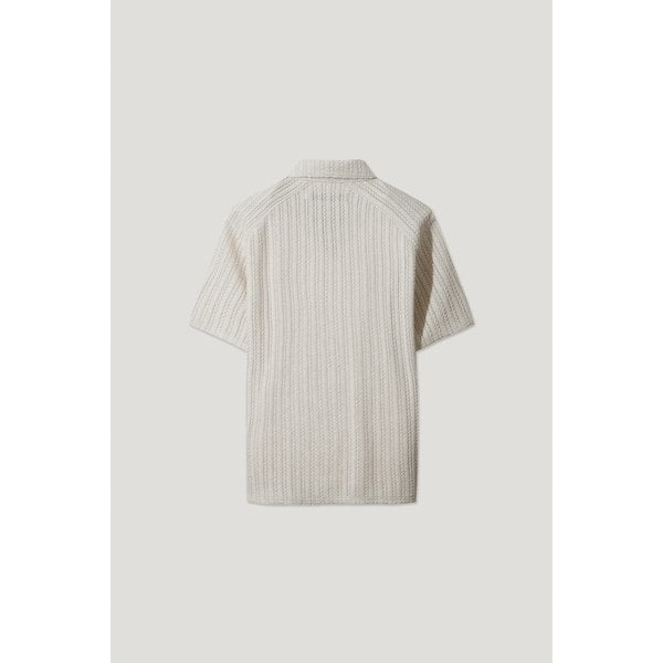 [여주점] [이로] 남성 CROCHE 니트 셔츠 IQSCA24701IVX