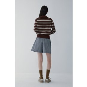 [보브] 보브 깅엄 체크 핀턱 나일론 쇼츠 7115330701