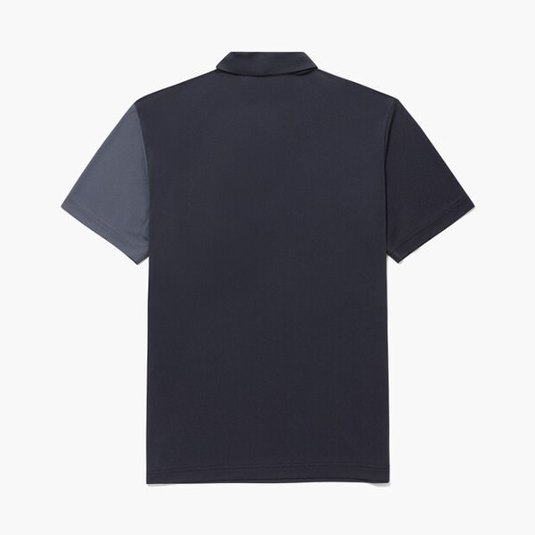 [여주점] 남성 컬러 블럭 폴로 티셔츠 GQ221MTS59 BLCK