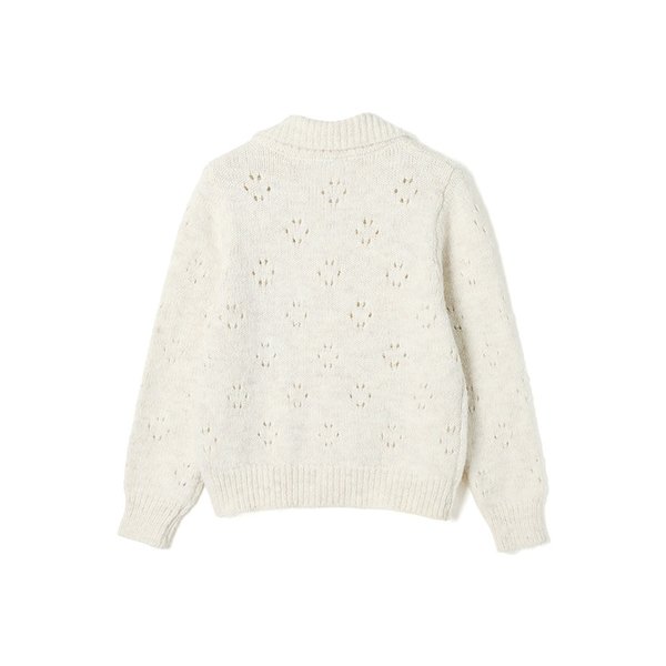 여성 칼라넥 펀칭 카디건 (OATMEAL) (HC2GDC1)