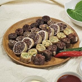 속이 꽉찬 순대 토속 피순대 500g