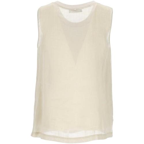 로레나안토니아찌 민소매 티셔츠 E2644TS38A4248R 0104 Travertine Beige