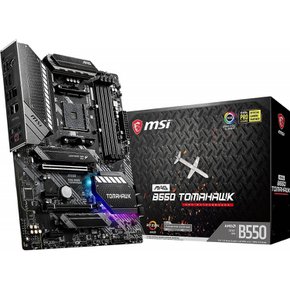 MSI MAG B550 TOMAHAWK 메인보드 ATX [AMD B550 칩셋] Ryzen 5000 시리즈 프로세서 MB5028