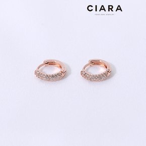 CIARA 14K Livorno 샤이닝풀스톤 원터치 귀걸이(GoldPlated)