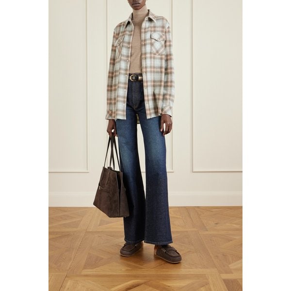 갓스 트루 캐시미어 체크 캐시미어 셔츠 46376663162987777