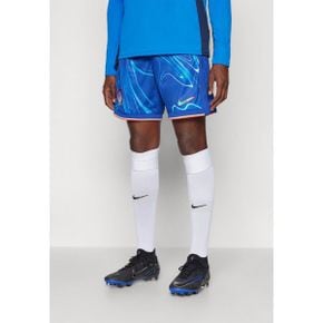 5154353 Nike CHELSEA NIKE DF SHORT STADIUM HOME - Club wear rush blue/team orange/white