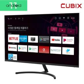 27인치 스마트 모니터 FHD 75Hz 안드로이드 11 넷플릭스 유튜브 WIFI