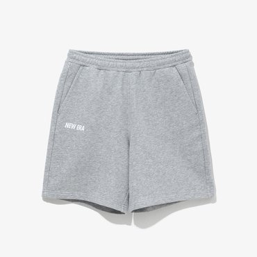 뉴에라 에센셜 숏 팬츠 헤더 그레이 14536509