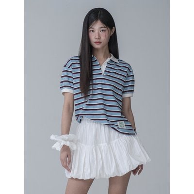 마스언에브릴 SENSE RUGBY TSHIRT_BLUE
