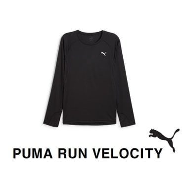 푸마 527242 01 남성 런닝 긴발  런 벨로시티 롱 슬리브 POLY M RUN VELOCITY LONG SLEEVE