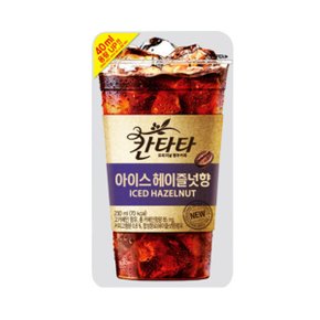 칸타타 아이스커피 헤이즐넛향 230ml x 10팩