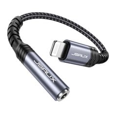 JSAUX MFi 라이트닝 to 3.5mm AUX 아이폰 이어폰 젠더