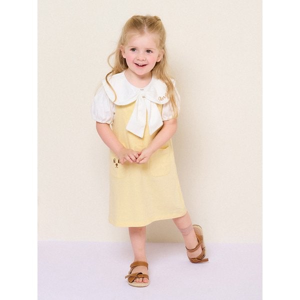 귀욤바니멜빵원피스