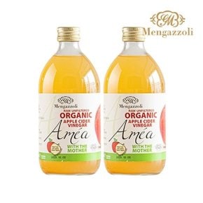 멩가졸리 유기농 사과식초 500ml x 2개