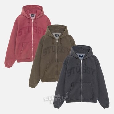  스투시 페이디드 그래픽 후드 집업 3컬러 STUSSY ZIP HOODIE FADED GRAPHIC