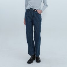 Straight Fit Denim Pants_D/BLUE