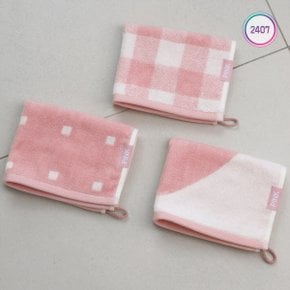 하트 호텔 수건 핑크 모달 코마사 주방 핸드 고리 타올 70g 탄소발자국을 줄이는 지구를 생각하는 타월