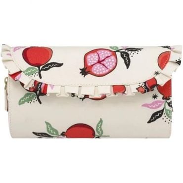  영국 캐스키드슨 파우치 Cath Kidston Pomegranate Beauty Organiser Roll Cosmetics Bag White