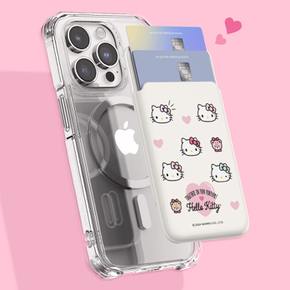 magsafe [Sanrio]산리오 퍼니마루 맥세이프 슬라이드 카드지갑 탈부착가능 자석 핸드폰 스마트폰