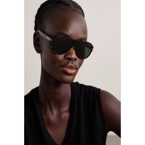 사무엘 에비에이터 스타일 톨토이즈쉘 선글라스 46376663163051482