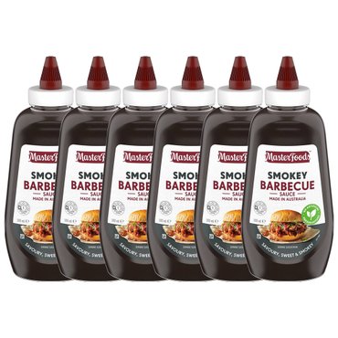  호주 마스터푸드 스모키 바베큐 소스 500mlx6개 MasterFoods Smokey BBQ Sauce