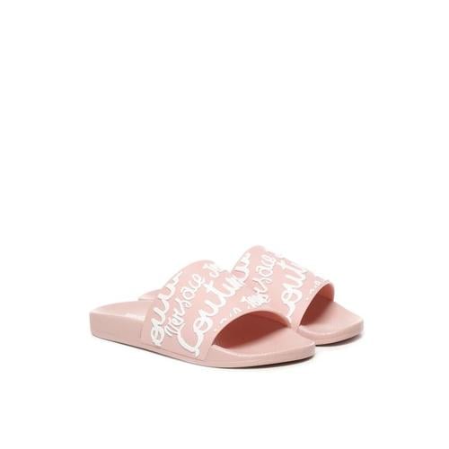 베르사체 뮬/슬리퍼 78VA3SQ1 71352 S13 PINK PRINT DOM