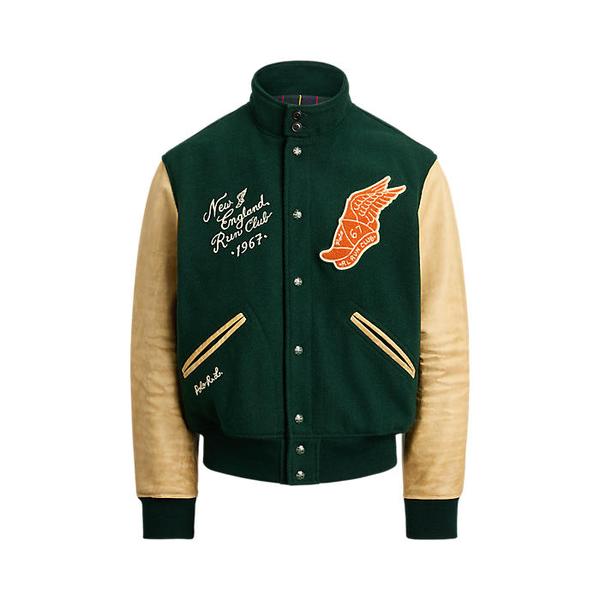 남성 울 블렌드 트윌 레터 재킷(MNPOOTW16021758300)