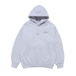 UPSIDE DOWN LOGO NAPPING ZURRY HOODIE 업사이다운로고 기모 후드 멜란지