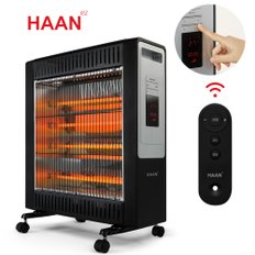 한경희 리모컨 4단 석영관 리모컨 히터 HAAN-Q1000 / 거실 사무실 난로 전기히터