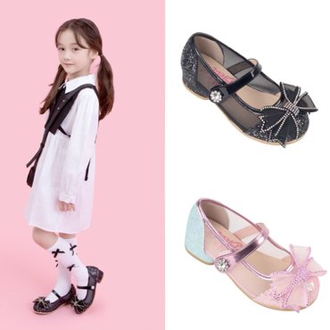 베이비브레스 ◐ 토박스 25SS 여아 글리터 반짝구두 이블린 BBKCF2TSEV11