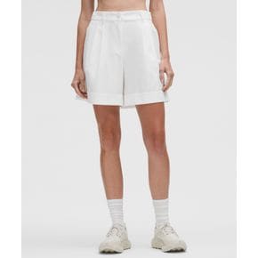 50% ▼ LuluLinen HR 쇼츠 6 - WHT