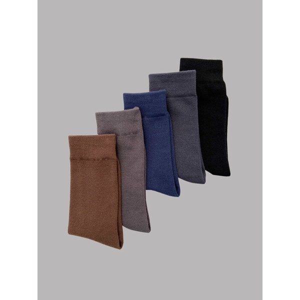 [2SET] 심플 베이직 베인 컬러 삭스 5color