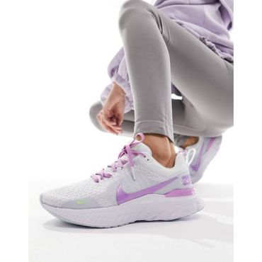 이스퀘어 4094092 Nike Running React Infinity Run FK 3 sneakers in fuchsia blue